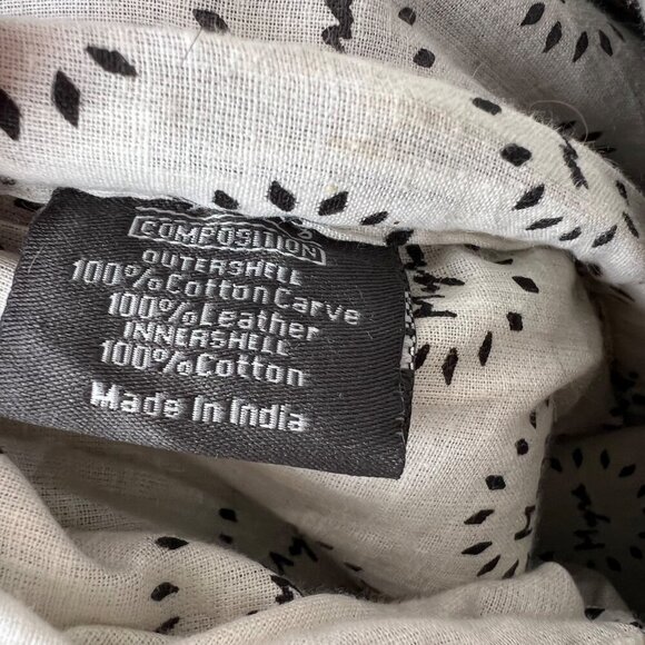 COPY - Myra bag Floral prints canvas hair-on leather weekender bag - Picture 12 of 14